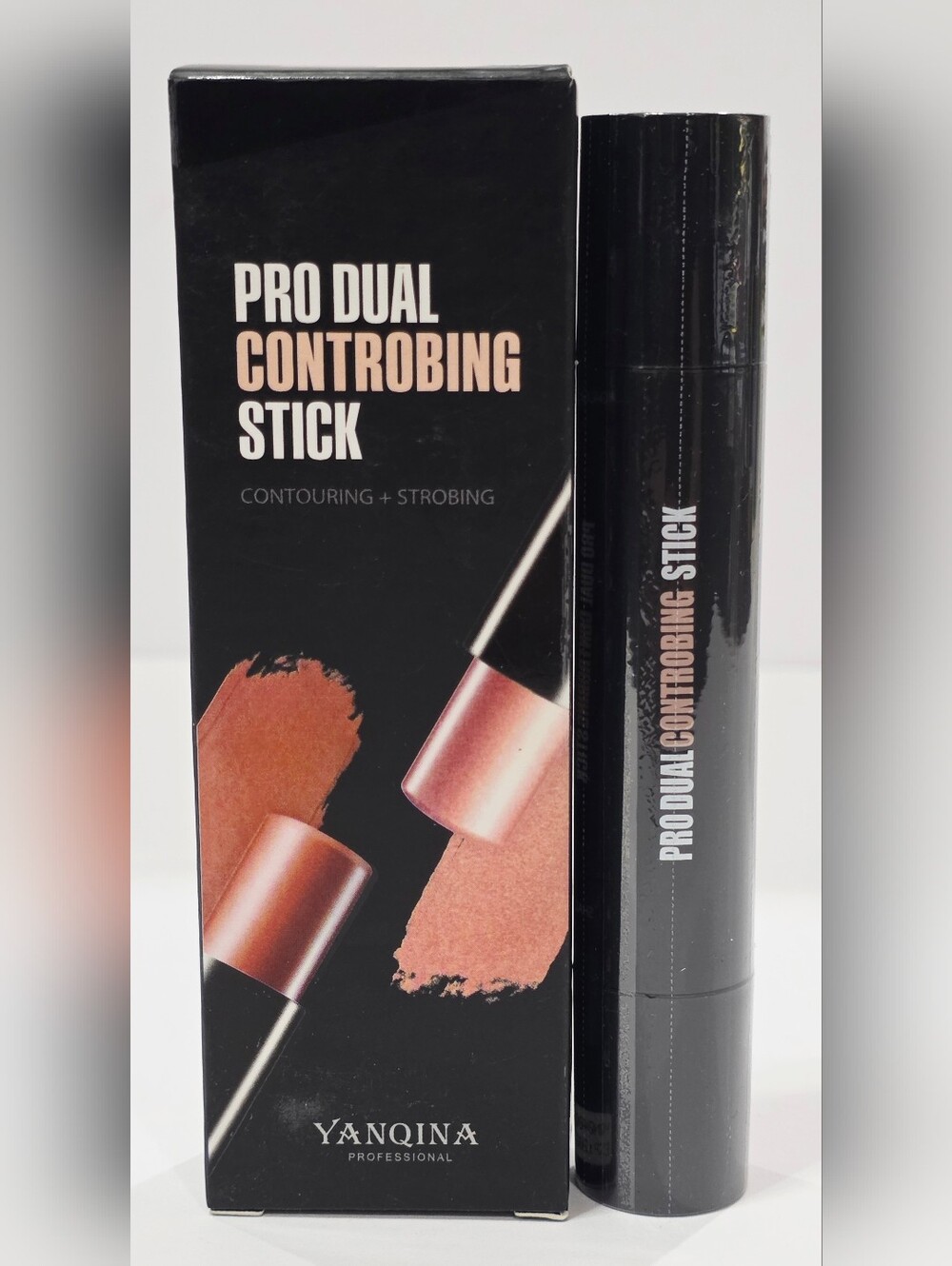 Yanqina 03 COSMETIC Pro Dual Controbing Stick Contouring Highlighter Shading New